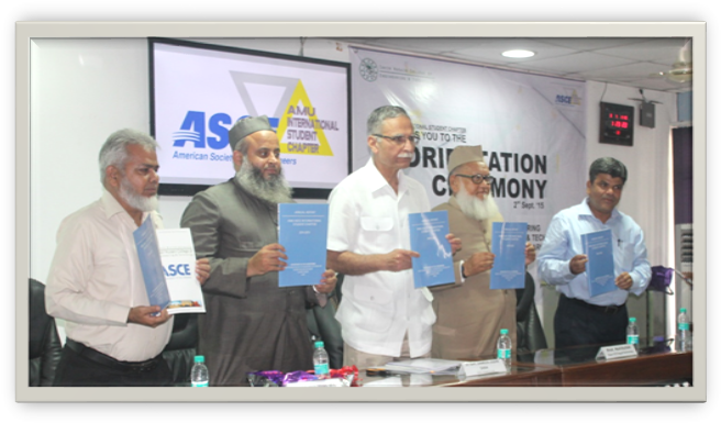 Amu Asce International Student Chapter - Aligarh Muslim University (669x398), Png Download