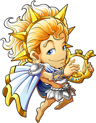 Apollo - Pantheon The Legends Hera (400x480), Png Download