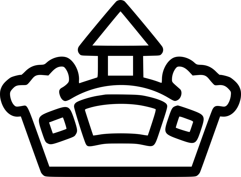 Jumping Castle Comments - Jumping Castle Icon (980x720), Png Download