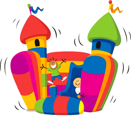 King Of The Castle Entertainments - Bouncy Castle Clipart (432x381), Png Download