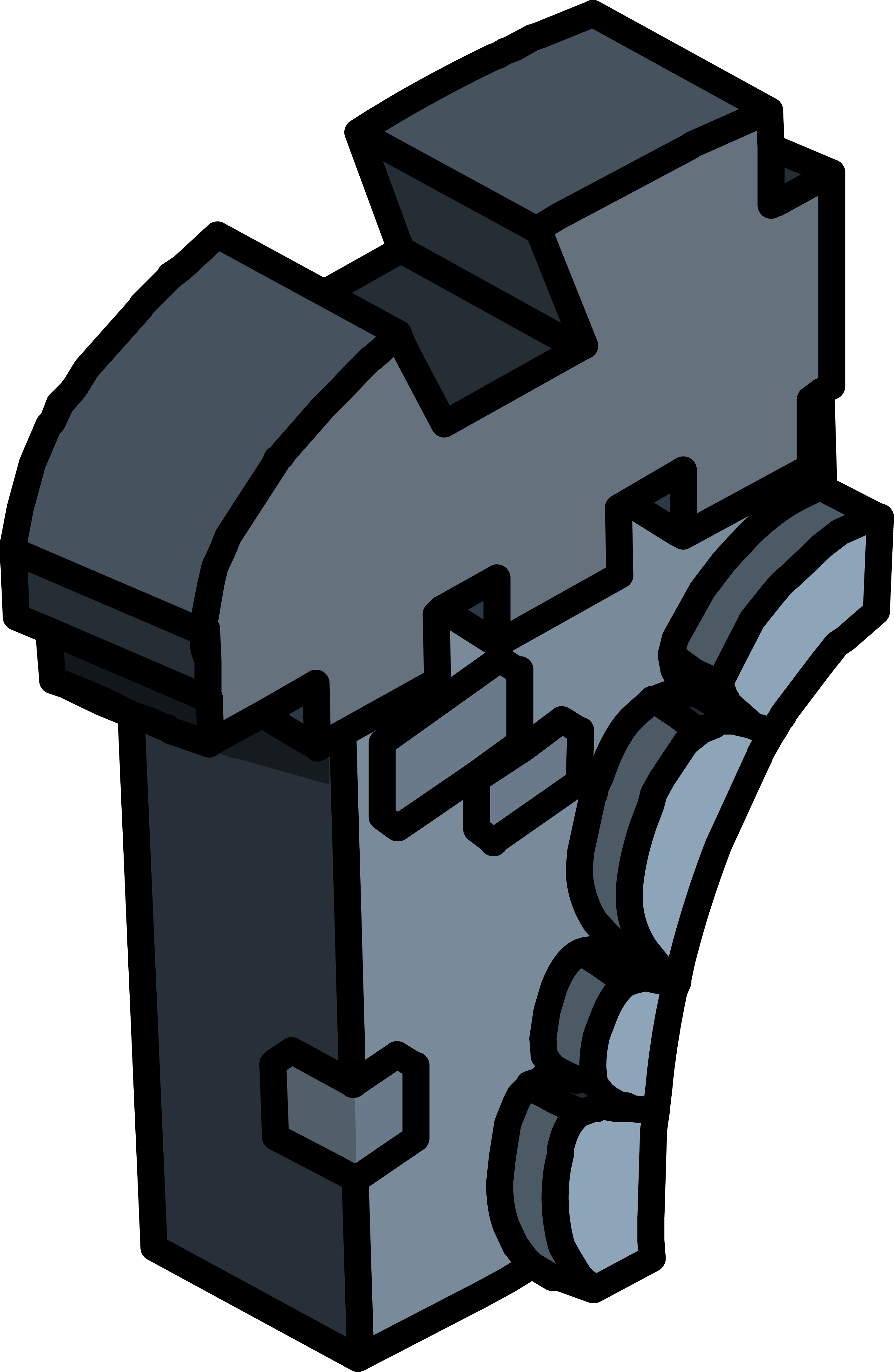 Castle Gate Furniture Icon Id - Icon (2814x4318), Png Download
