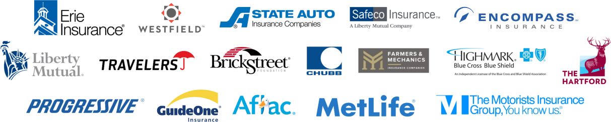 A Few Of The Insurance Carriers We Are Proud To Work - 96 8-oz. Square Mugs - Personalization Availablepositive (1213x244), Png Download