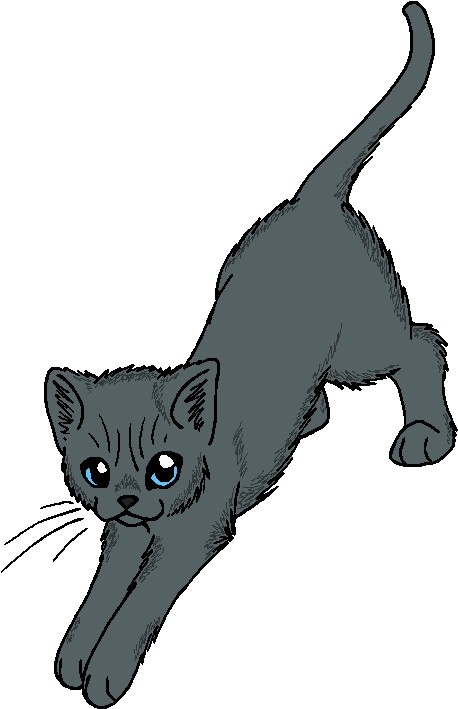 Quiet Rain - Warrior Cat Wikipedia Gray Wing (561x789), Png Download