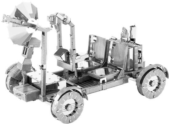 Metal Earth The Aviation - Metal Earth Lunar Rover (600x426), Png Download