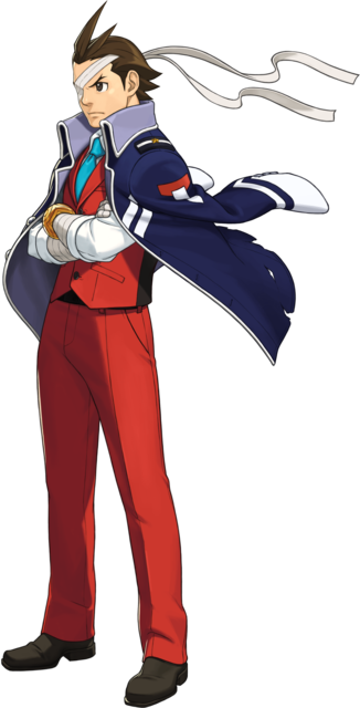 Apollo Justice - Apollo Justice Ace Attorney 5 (326x640), Png Download