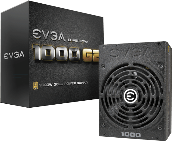 Evga 120 G2 1000 Xr Supernova 1000 G2, 80 Gold 1000w - Evga 1000w Power Supply (600x600), Png Download