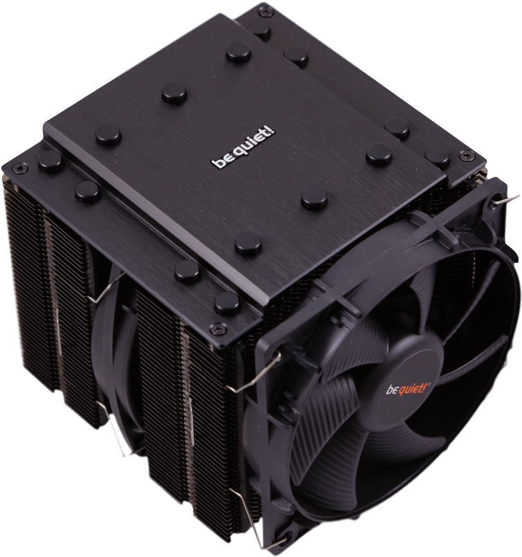 Be Quiet Dark Rock Pro 3 - Be Quiet! Dark Rock Pro 4 Processor Cooler (1023x819), Png Download