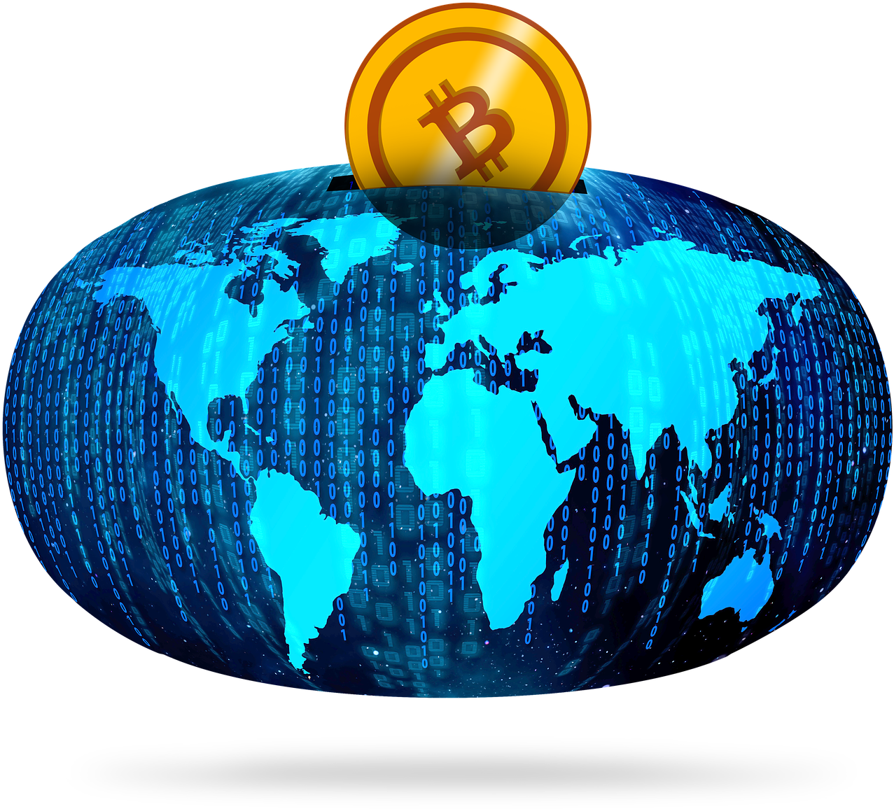 Some Think Blockchain Could Be The Key To Securing - Legal Bitcoin In World (1920x1300), Png Download