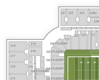 Georgia Tech Yellow Jackets Football Seating Chart - Bobby Dodd Stadium At Grant Field (350x350), Png Download