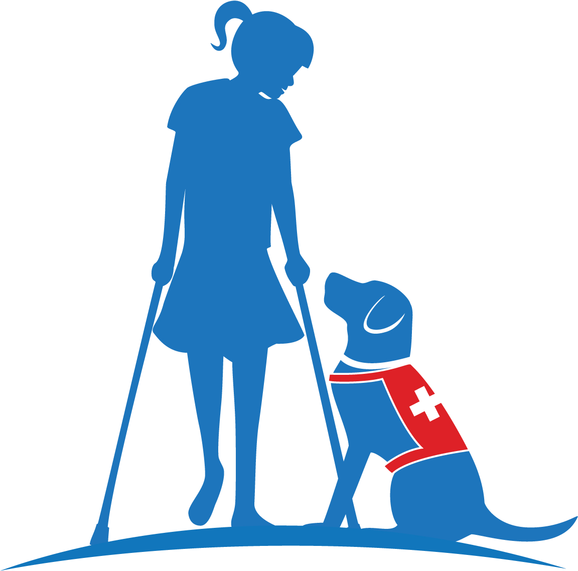 Service Dog Training Pittsburgh Blind Guide Mobility - Portable Network Graphics (1472x1157), Png Download