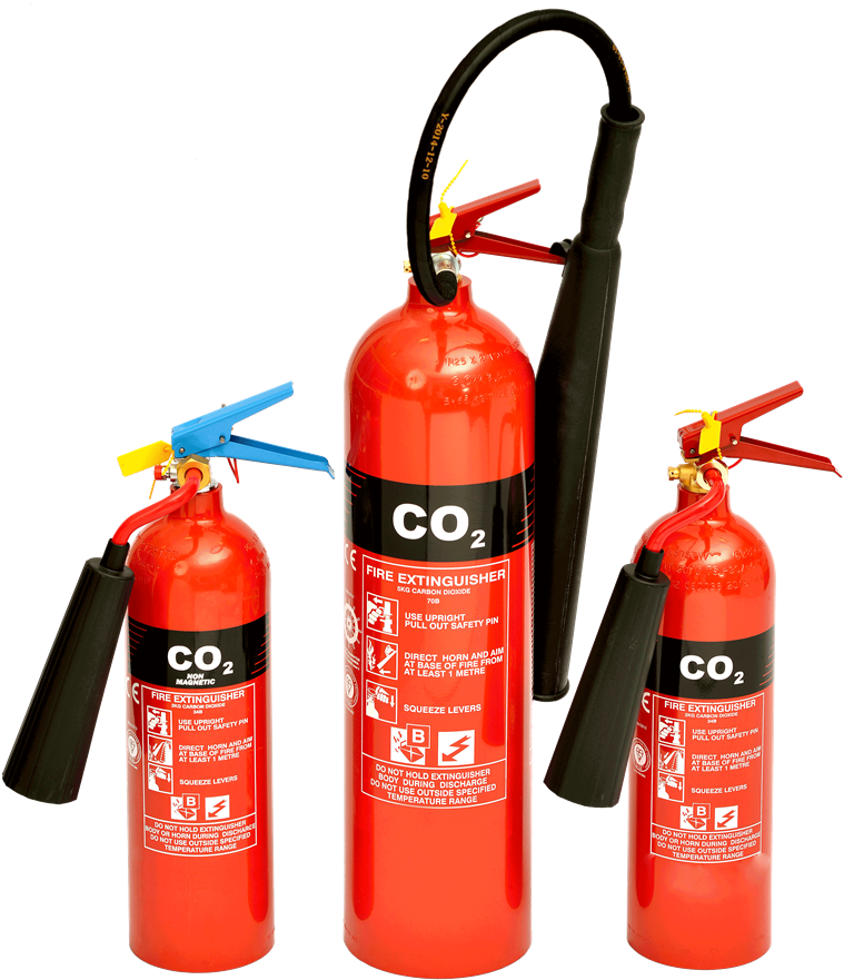 Elite Fire Protection Systems Qatar, Carbon Dioxide - Fire Extinguisher Co2 Type (768x883), Png Download