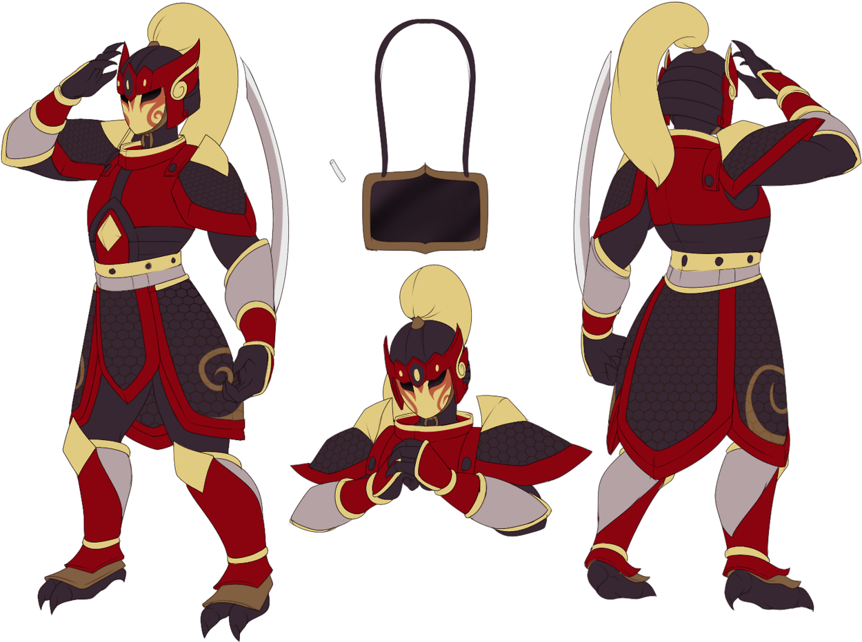 I Had An Urge To Design A Bisharp After A Fantasy Ancient - Ancient Chinese Armor Png (1280x950), Png Download