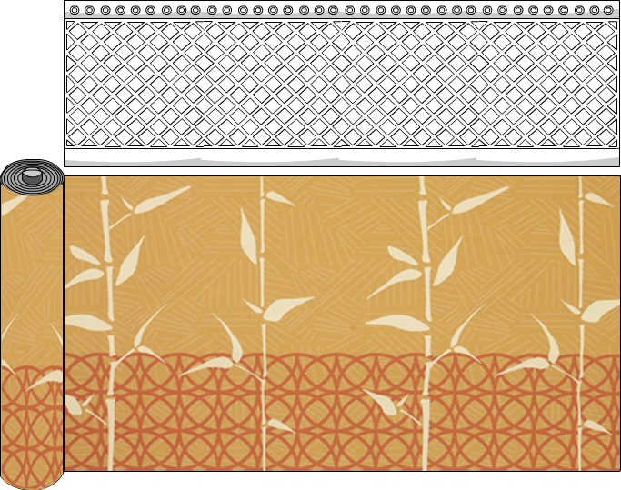 Off The Roll Pattern With Mesh - Wallpaper (683x539), Png Download