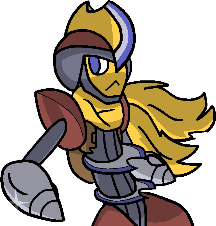 [oc] My Bisharp's Being A Little More Overdramatic - Cartoon (750x750), Png Download