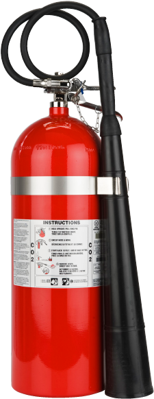 20lb - 20 Lb - Cylinder Carbon Dioxide Fire Extinguisher (232x590), Png Download
