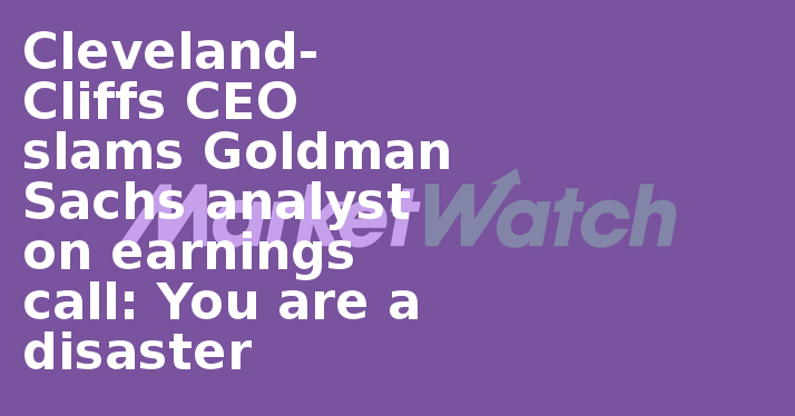 Cleveland-cliffs Ceo Slams Goldman Sachs Analyst On - Guinness Red (714x374), Png Download