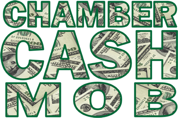 Chamber Cash Mob - Money (600x398), Png Download