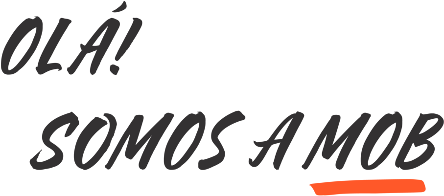 Titulos Pretos Ola Somos A Mob - Wind Wave (1000x423), Png Download