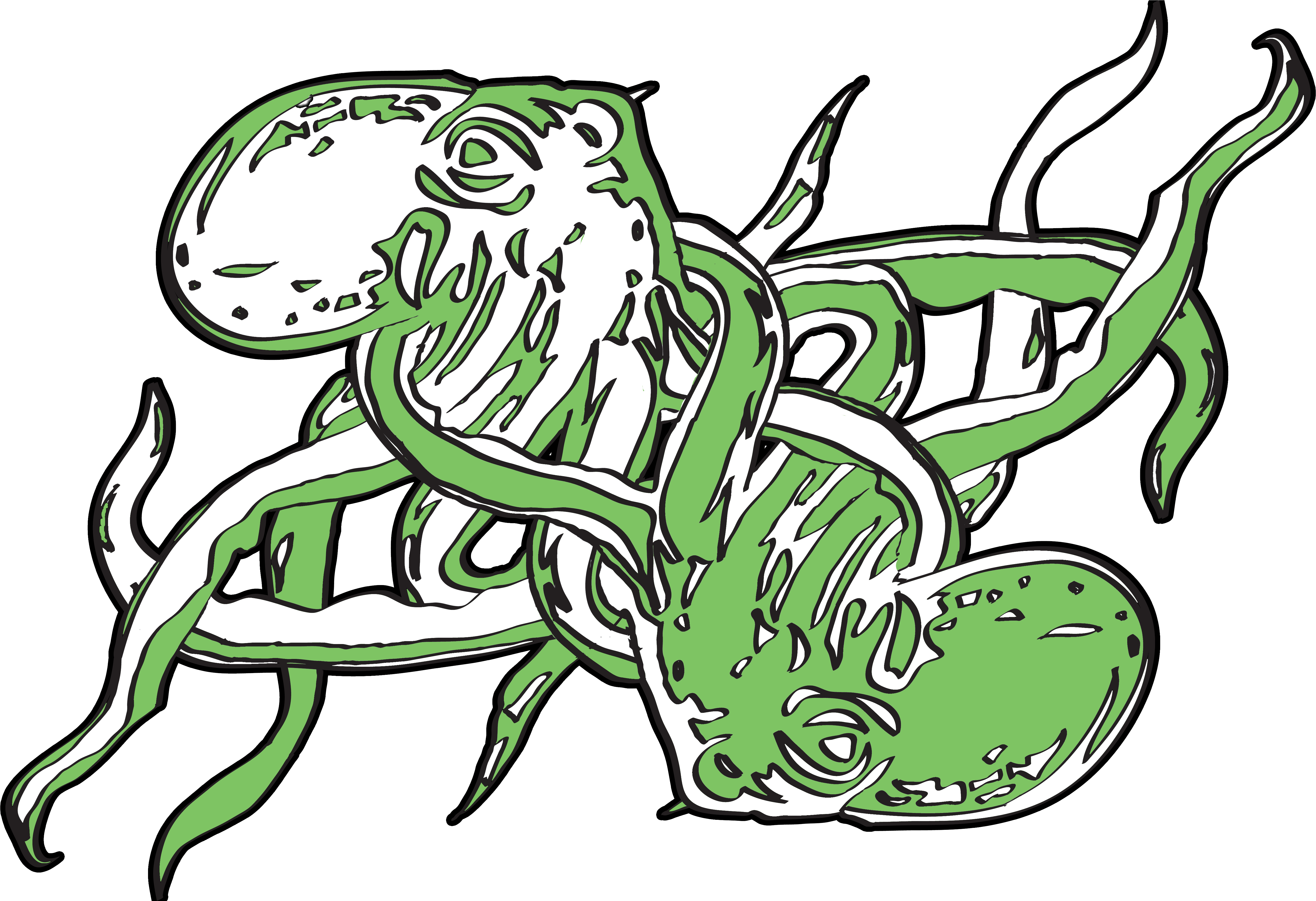 32 226k Ice Astronauts 09 Oct 2014 - Cartoon (6100x3695), Png Download