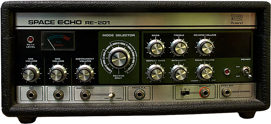 Tape Echo Spring Reverb (910x428), Png Download
