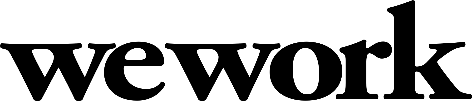 Open - Wework Logo Png (2000x426), Png Download