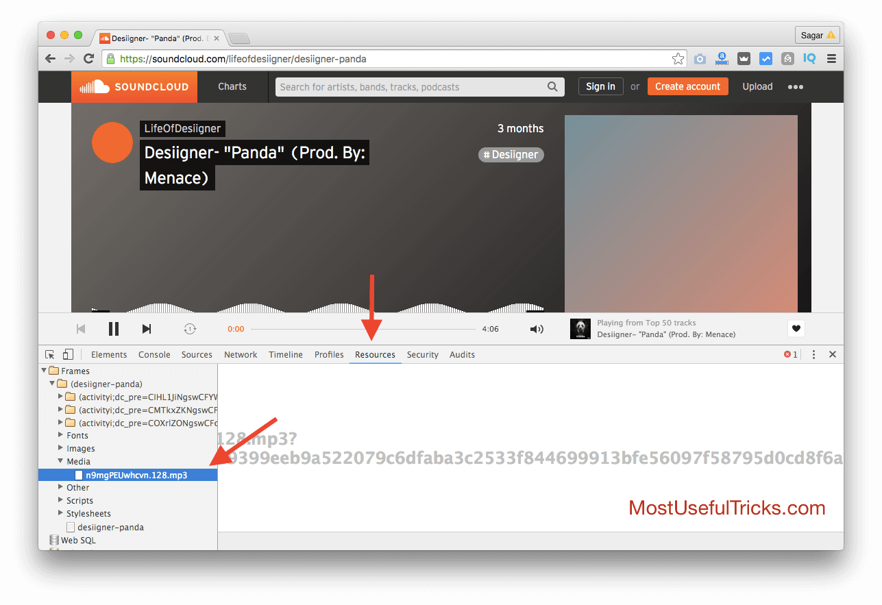 Download Soundcloud Songs Chrome - Google Chrome Soundcloud Download Plugin (1287x883), Png Download