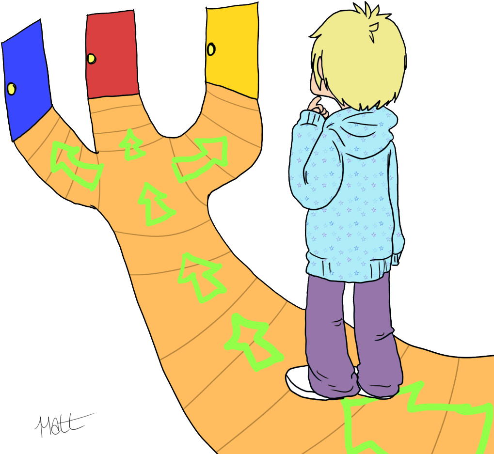 Decision - Child Making A Decision (1000x1000), Png Download