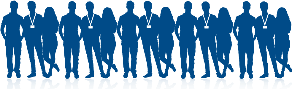 Volunteering - Alcoholics Anonymous Blue People (1000x300), Png Download