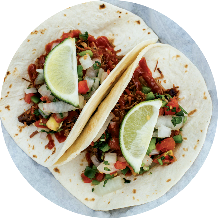 Best-kept Secret For Authentic Mexican Tacos - Korean Taco (730x730), Png Download
