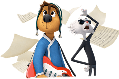 Mixed-up Lyrics Game - Rock Dog Png (473x332), Png Download