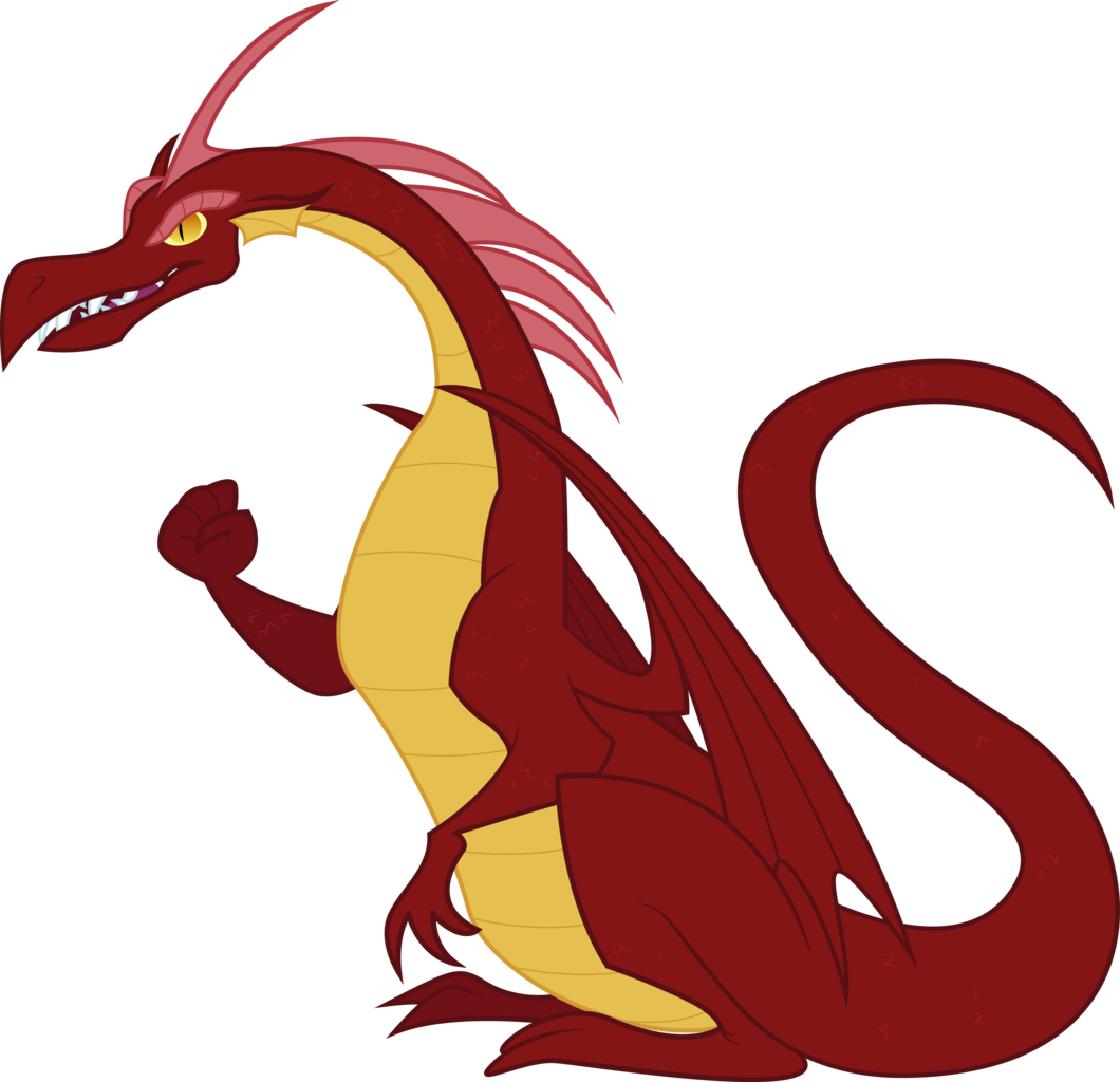 Absurd Res, Artist - My Little Pony Big Dragon (1060x1024), Png Download