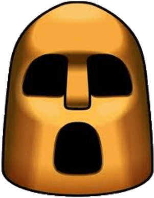 Kirby Kabu The Stone Totem - Kirbys Dreamland 3 Debug (400x400), Png Download