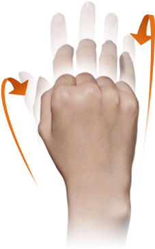 Fist, Hand, Widescreen - Hand Gesture Grabbing Png (460x400), Png Download