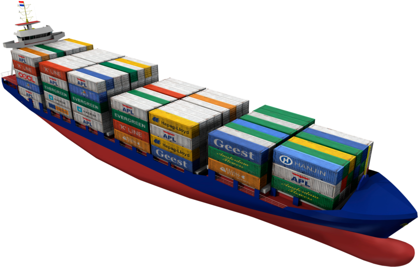With Movable Guides, A Change In Container Size Can - Container Feeders (1300x575), Png Download