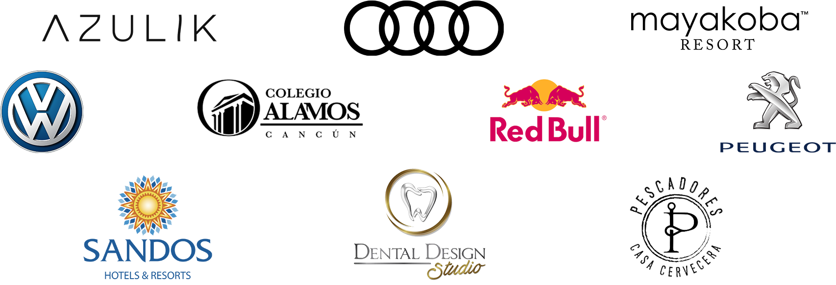 10 Ene Logos Clientes - Red Bull Logo For Mens Long Sleeves (1920x716), Png Download