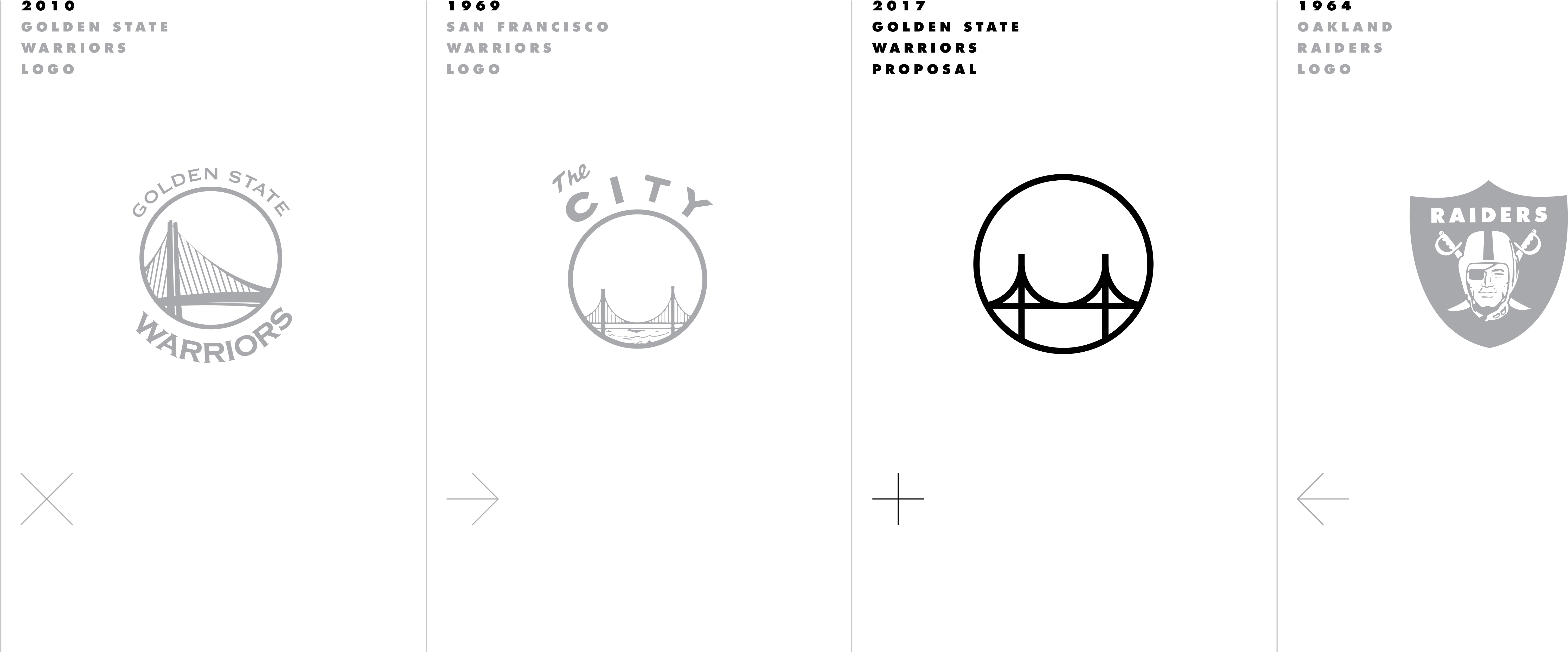 “dynamic” Form Depicting The Eastern-span Of The Bay - Oakland Raiders (6689x2504), Png Download