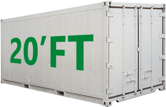 Shipping Container 20ft - Intermodal Container (800x525), Png Download