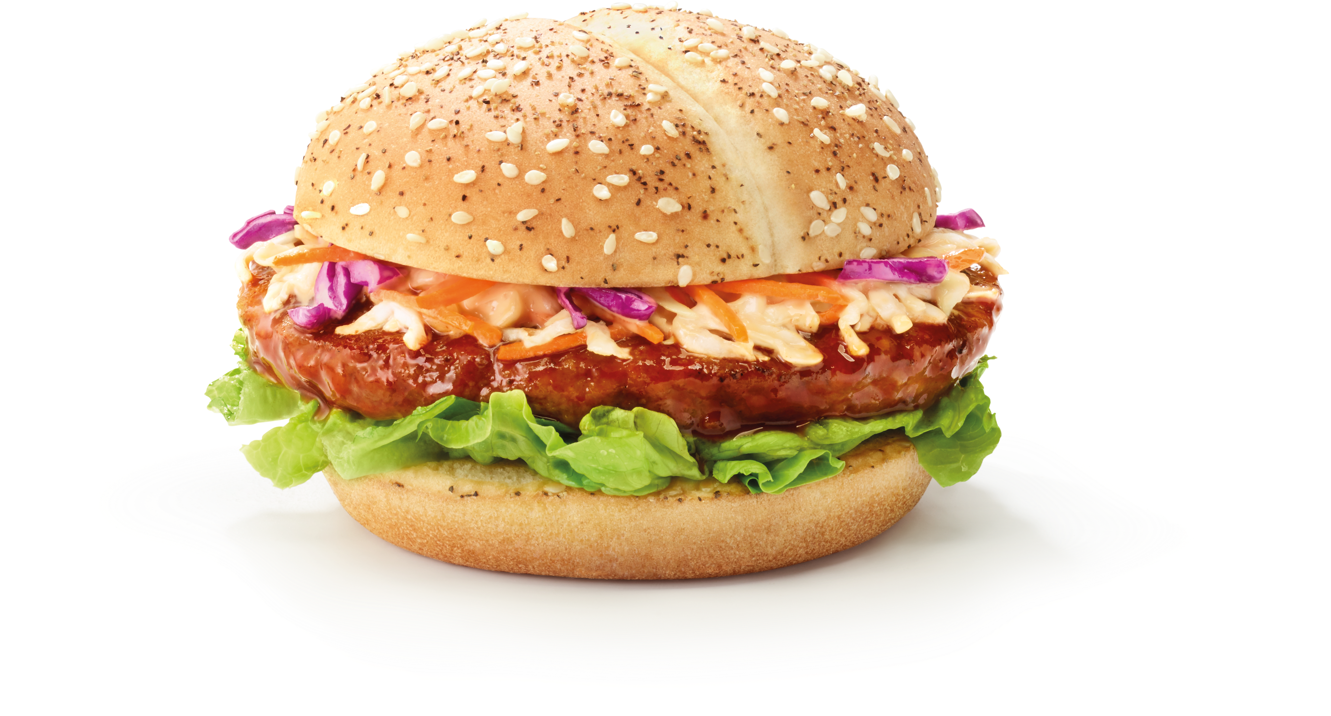 Seoul Spicy Korean Burgers Come To Mcdonald's Singapore - Seoul Spicy Mcdonald Burger (1024x768), Png Download