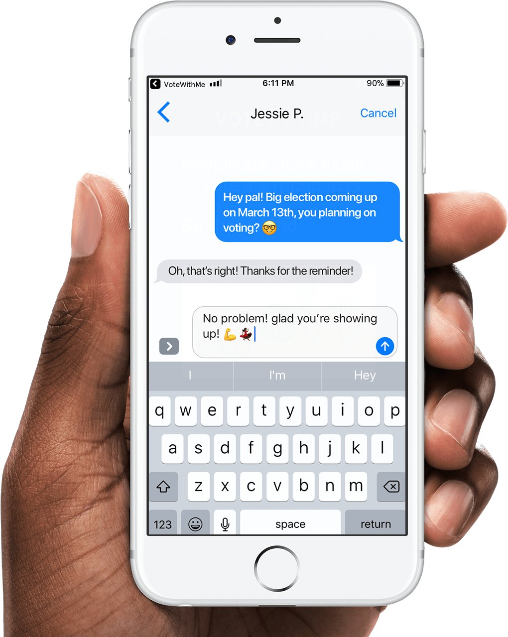 *urgent Action* Votewithme Before Election Day - August Smart Lock Pro (1061x1286), Png Download