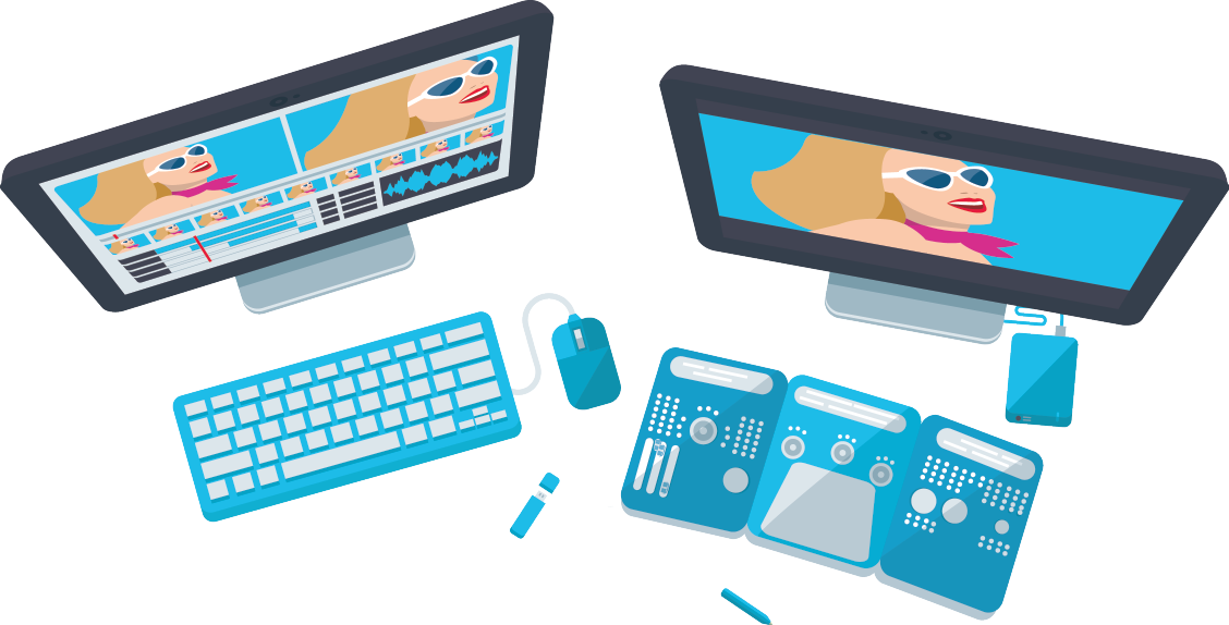 Post-production Houses - Post Production (1128x574), Png Download