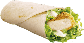 Sandwich Wrap (500x326), Png Download