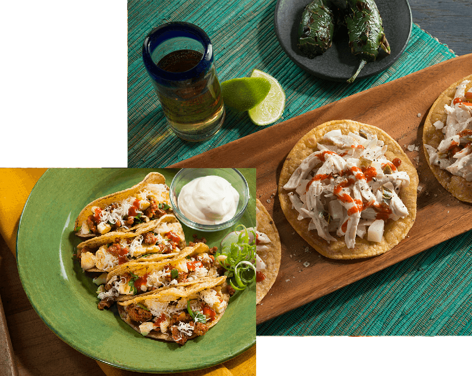 Organic Corn Taco Sliders - Taco Sliders (938x747), Png Download