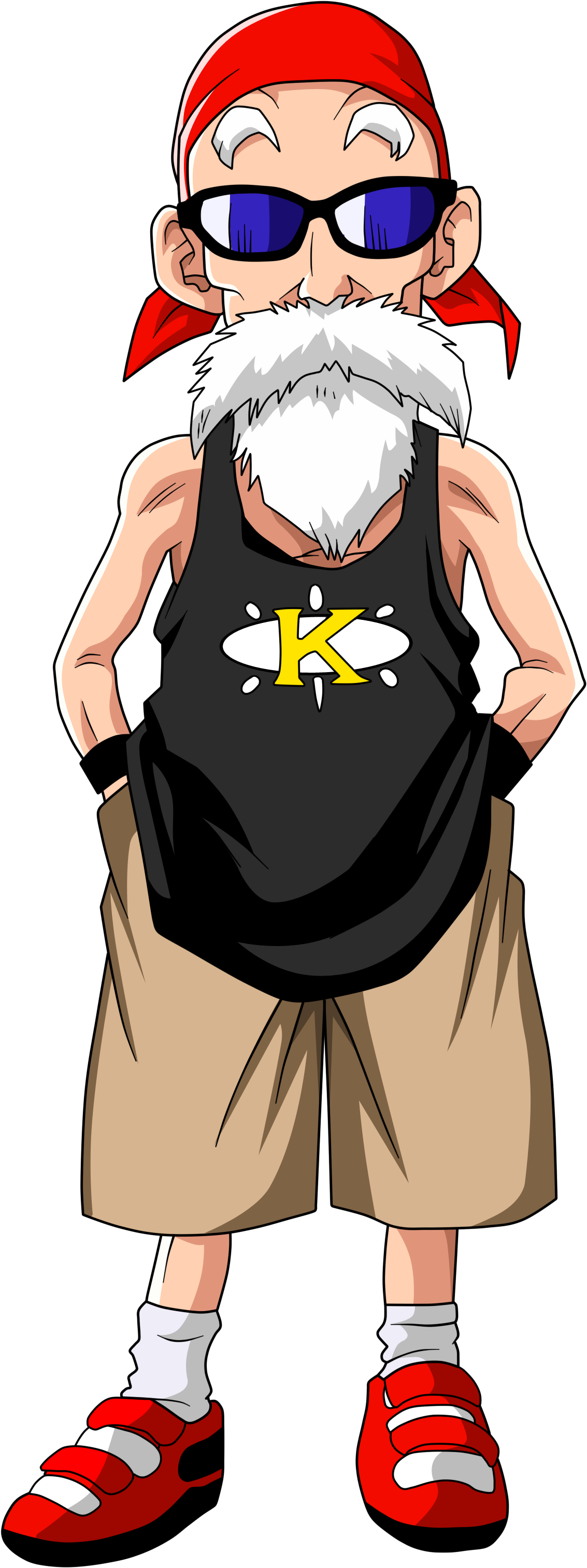 Maestro Roshi Gt - Maestro Roshi Wallpaper Hd Iphone (1600x3314), Png Download