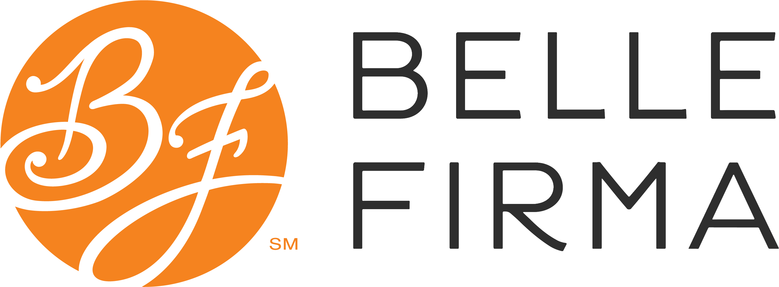 Belle Firma Logo - Belle Firma, Inc. (2999x1094), Png Download