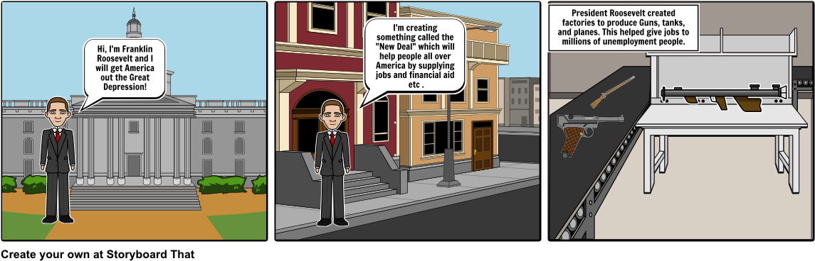 Fdr - Cartoon (1164x385), Png Download