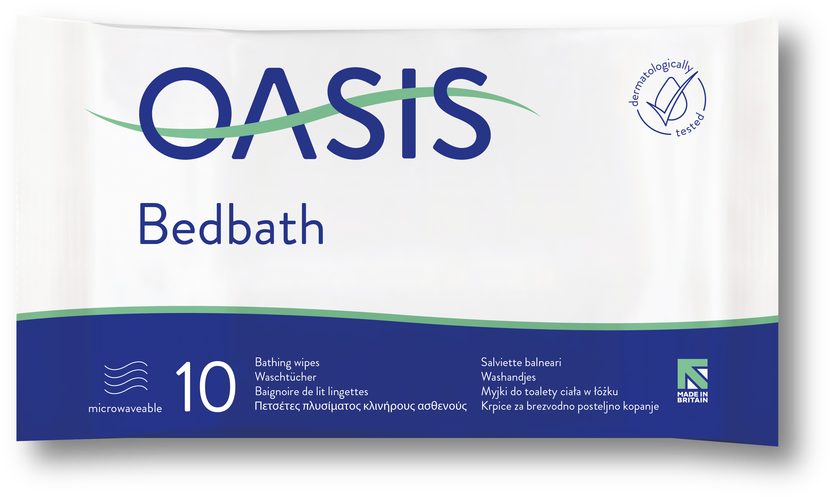 Oasis Rsc901 - Oasis Bed Bath Wipes | Scented | Rsc901 | Pack (3518x2134), Png Download
