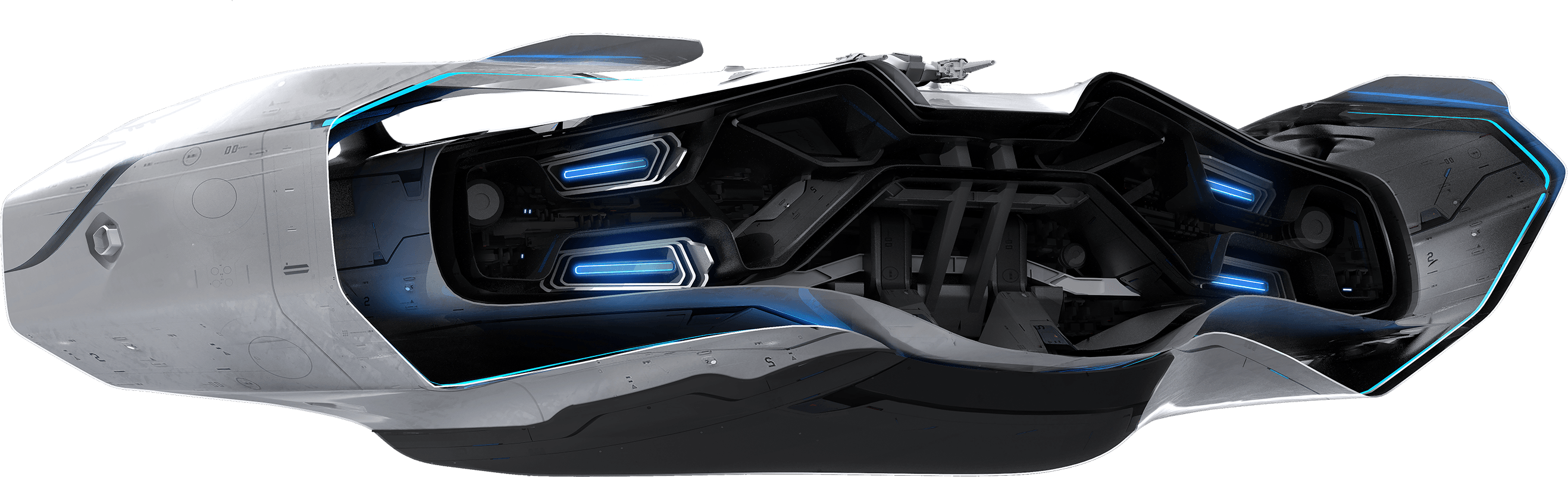 Pulled From Https - Star Citizen Origin 600i (2635x803), Png Download