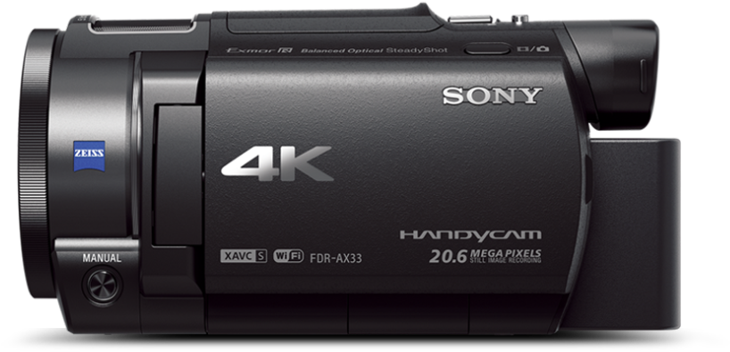 Sony Fdr Ax33 (1000x1000), Png Download