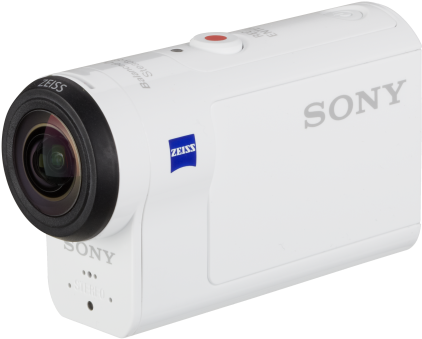 Sony Fdr-x3000r Camcorder - Sony Action Cam-hdr-as200vr - Action Camera - Mountable (598x436), Png Download
