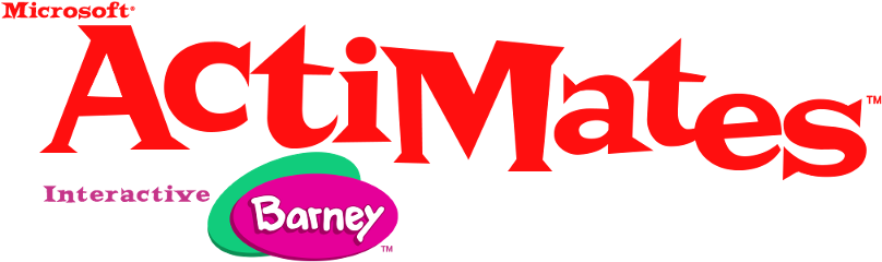 Barney Logo Freetoedit - Barney And Friends (808x240), Png Download